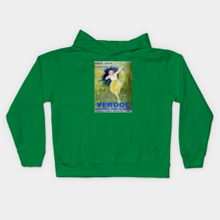 Retro Advertisement by Cappiello / Verdol Kids Hoodie